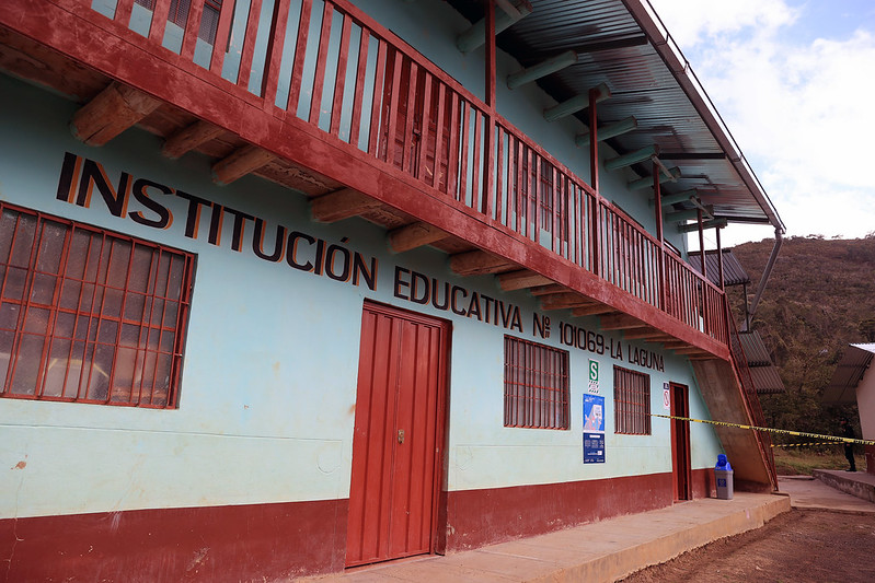 En este colegio votó el presidente Pedro Castillo para las Elecciones 2022. Foto: Andina