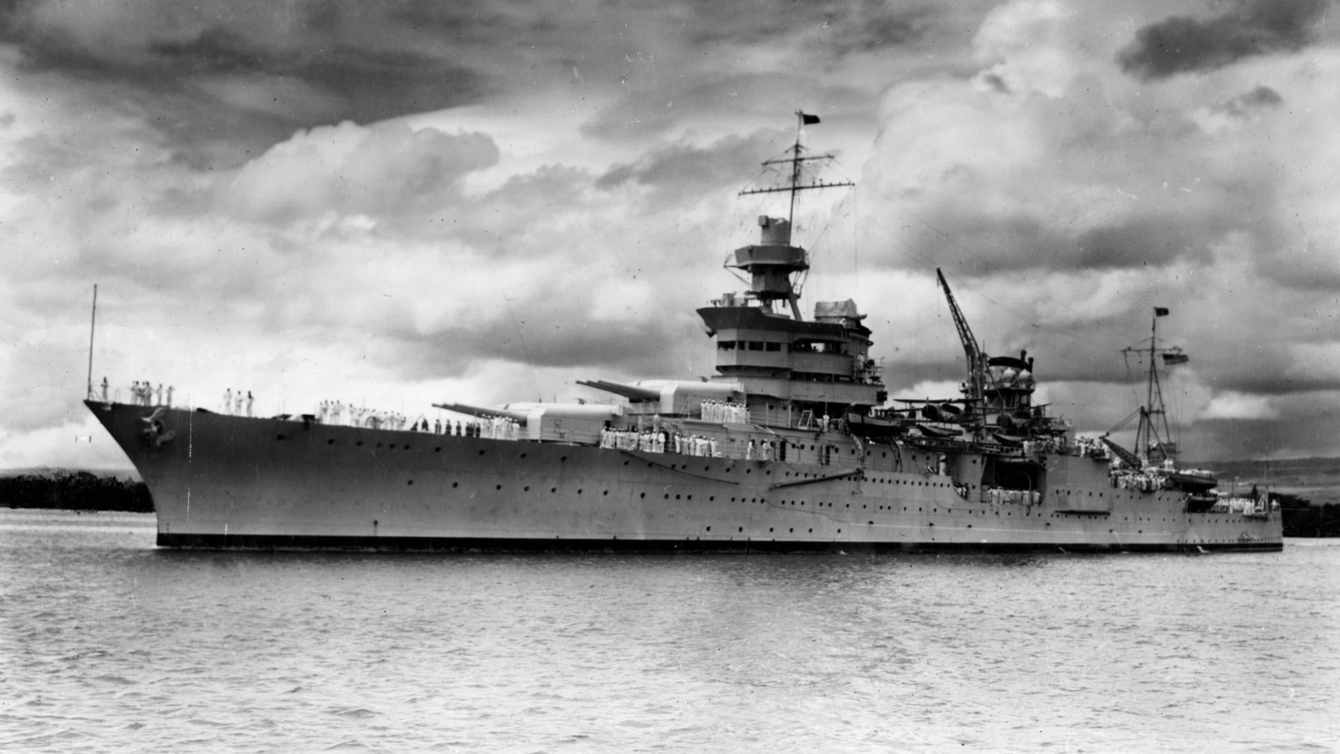 El USS Indianapolis de 1938 (Reuters)