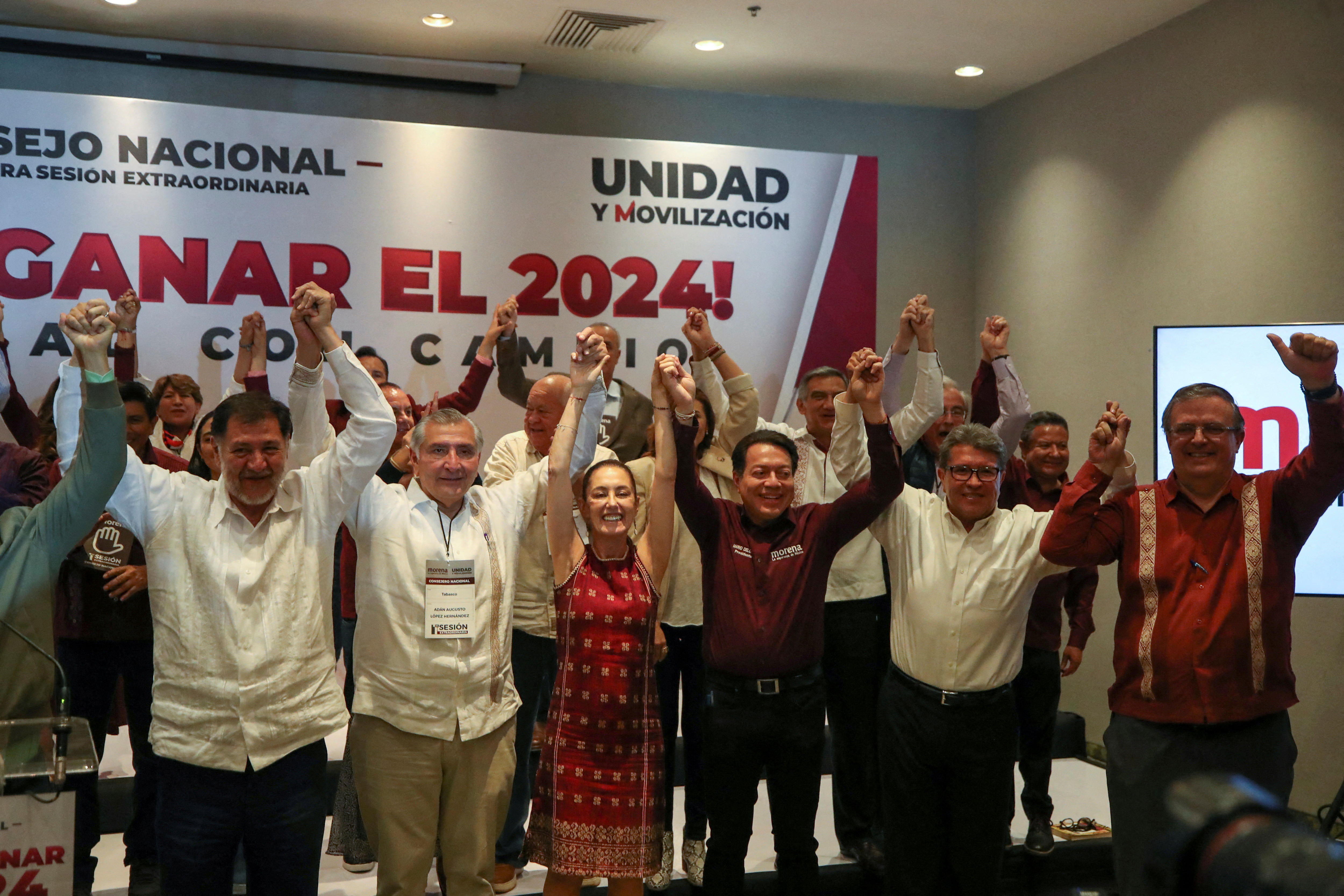 Mario Delgado indicó que Morena se reorganizará rumbo al 2024 (REUTERS/Henry Romero)