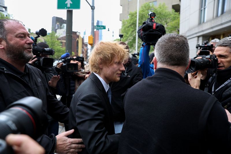 Ed Sheeran ganó el juicio sobre derechos de autor de “Thinking Out Loud”  