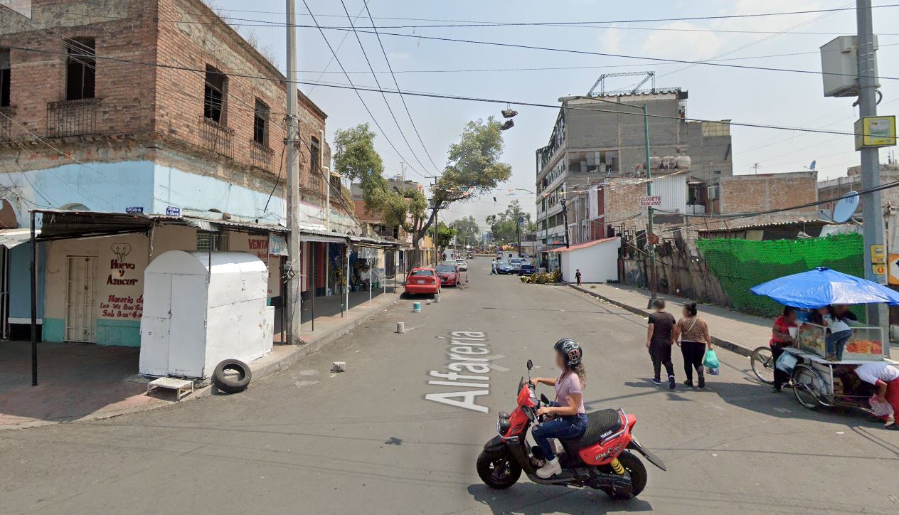 Entre enero de 2019 y septiembre de 2020, se registraron siete asesinatos en la calle Alfarería, de la colonia Morelos (Foto: Google Maps)