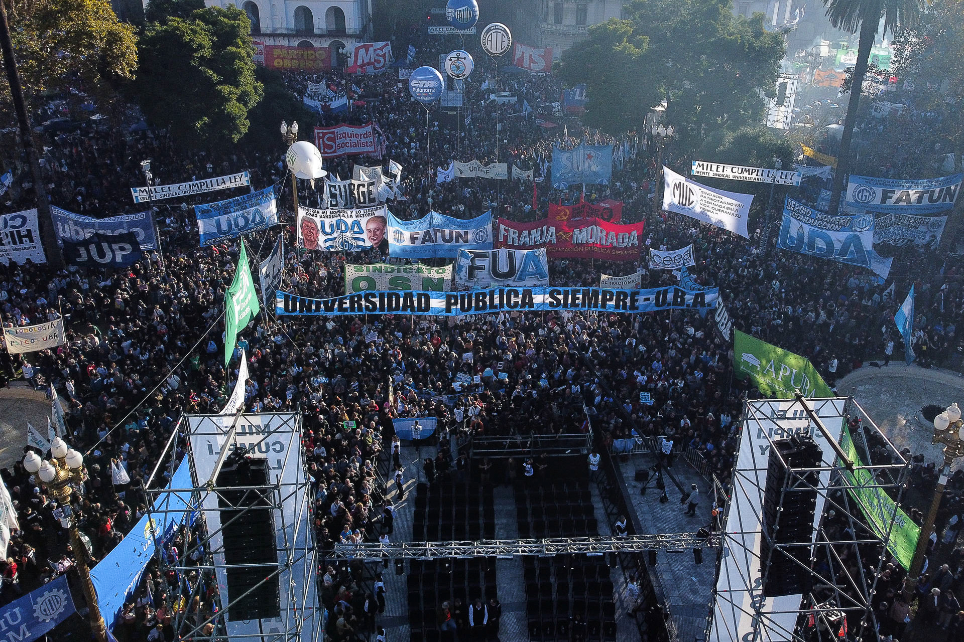 La marcha universitaria dividi&oacute; al PRO: lo que apoyaron el reclamo y la posici&oacute;n oficial