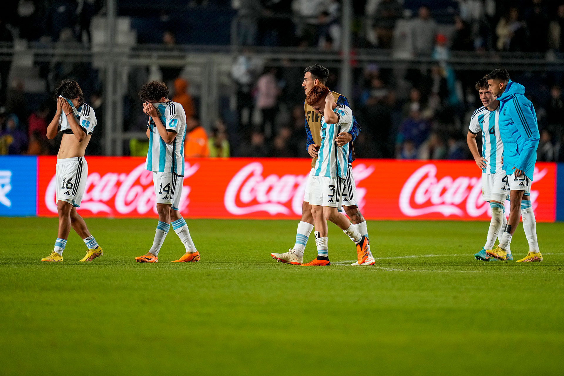 Argentina perdió 2-0 con Nigeria y se despidió del Mundial Sub 20 en los octavos de final