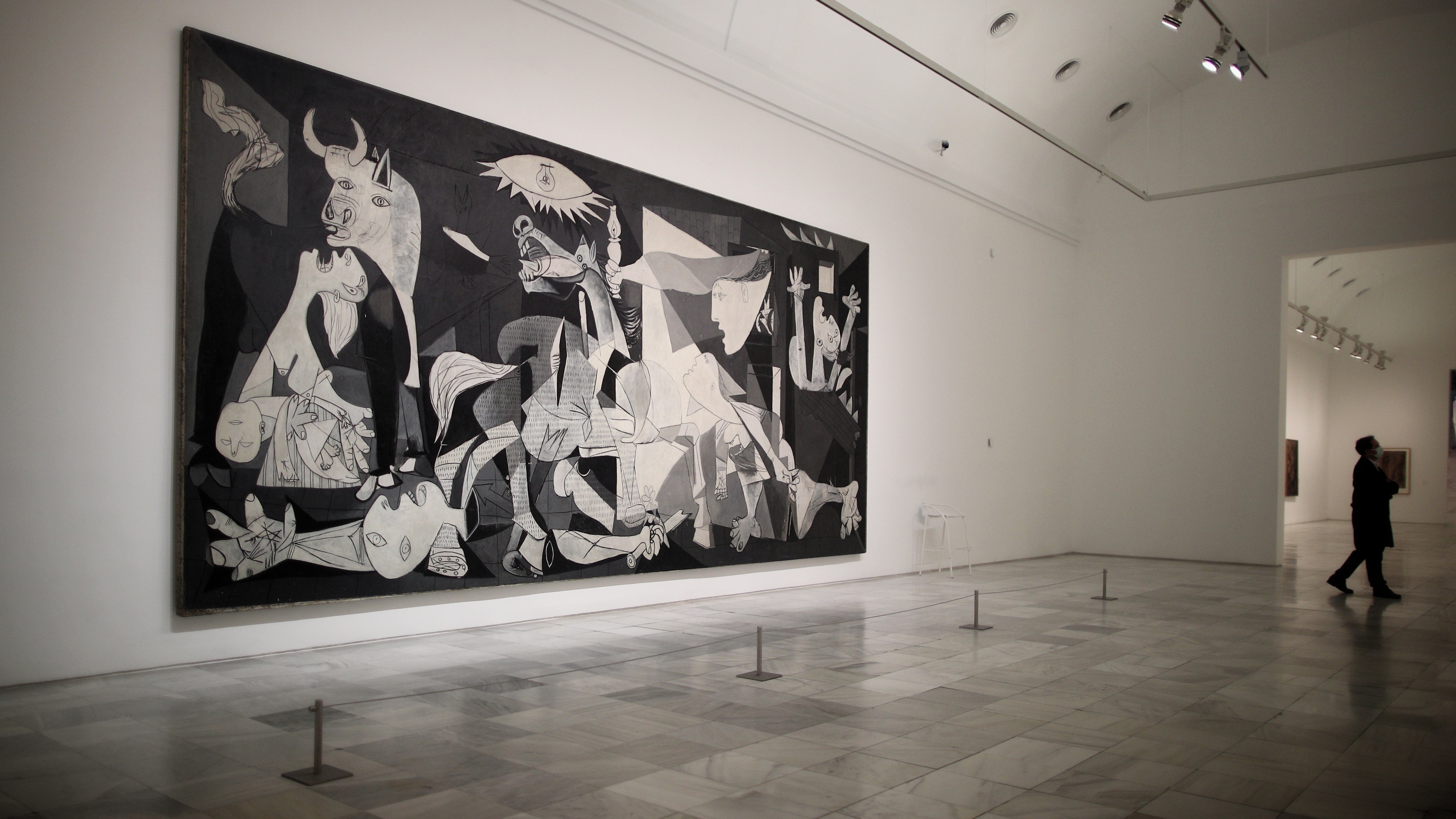  'Guernica' de Pablo Picasso en el Museo Reina Sofía de Madrid 