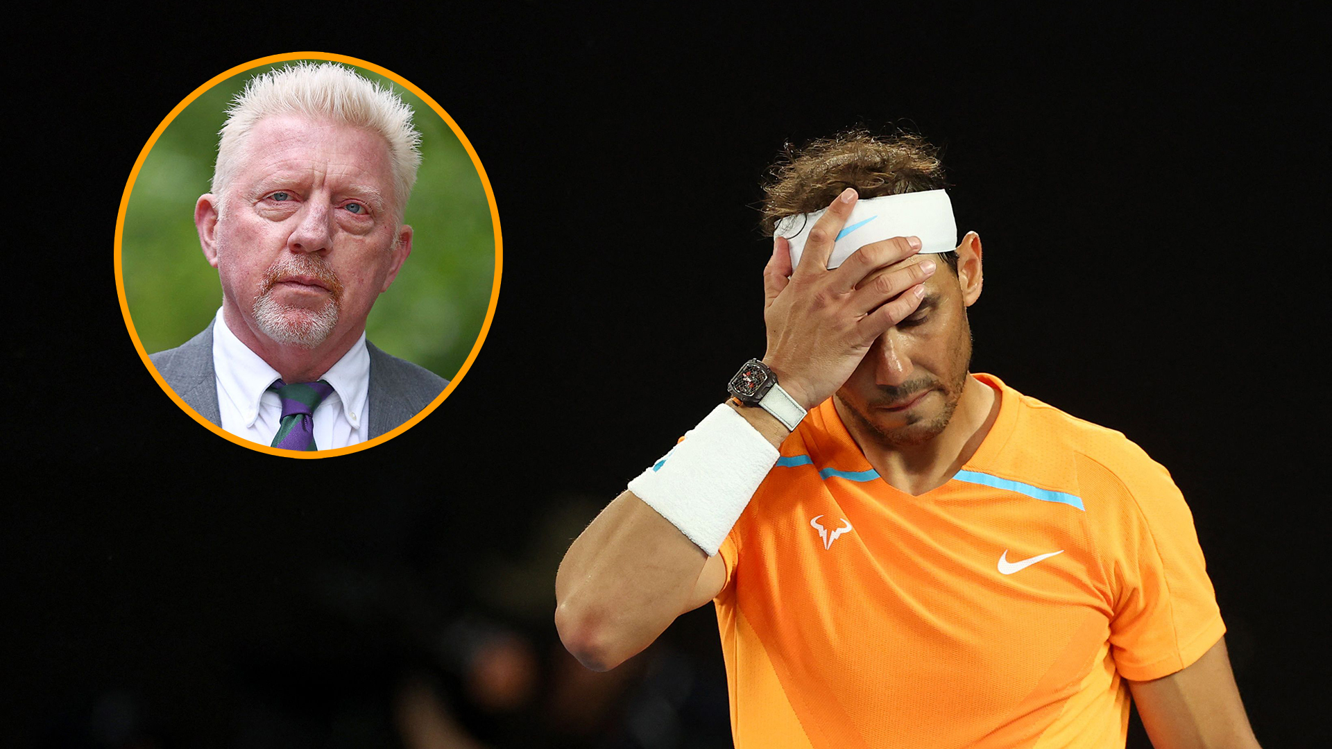 La contundente frase de Boris Becker sobre Rafael Nadal: “Sus días en el tenis están contados”