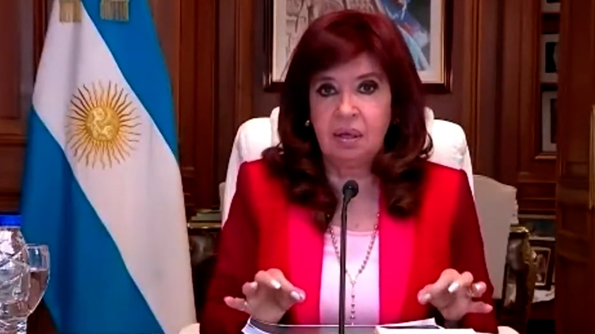 Cristina Kirchner, vicepresidenta de la Nación