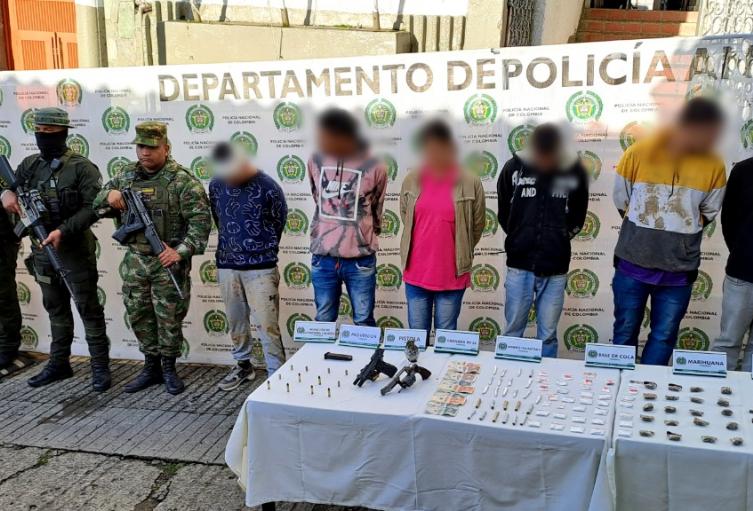 Policía Nacional captura a 20 personas en Antioquia y da duro golpe al narcotráfico