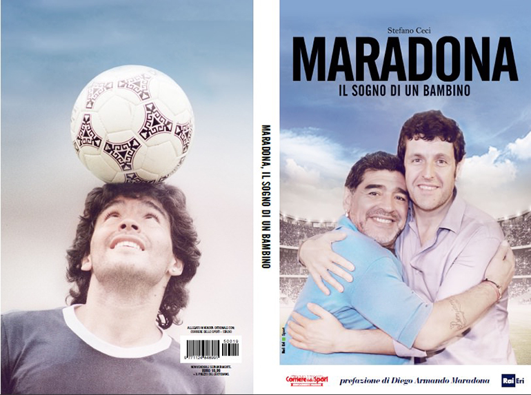 "Maradona, el sueño del pibe", se llama el libro que escribió sobre su relación con el Diez