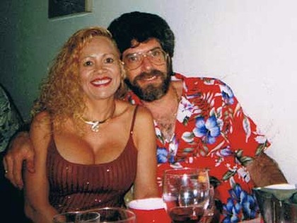 Ben Novack Junior y Narcy en una foto de cuando el romance estaba en pleno apogeo