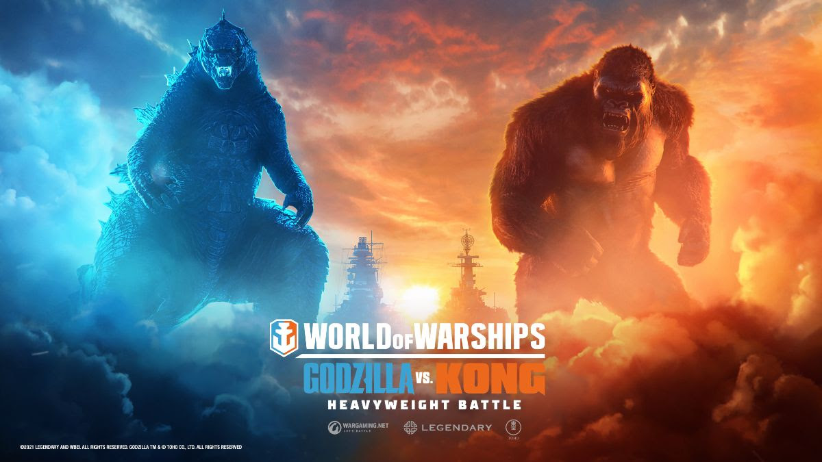 Batalla de titanes: Godzilla vs. Kong llega a World of Warships