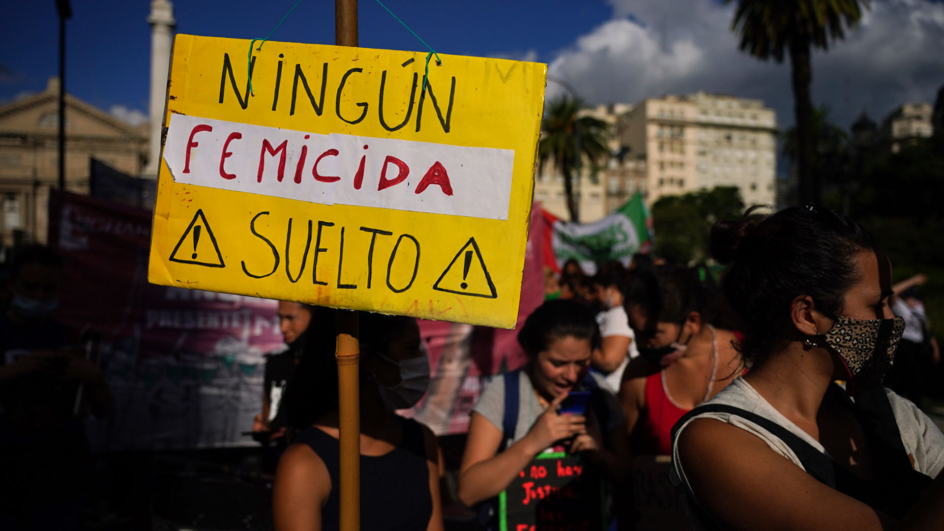 En lo que va del 2021, ya se cometieron 49 femicidios. El de Úrsula, en la ciudad de Rojas, fue el que desencadenó la protesta (Foto: Franco Fafasuli)