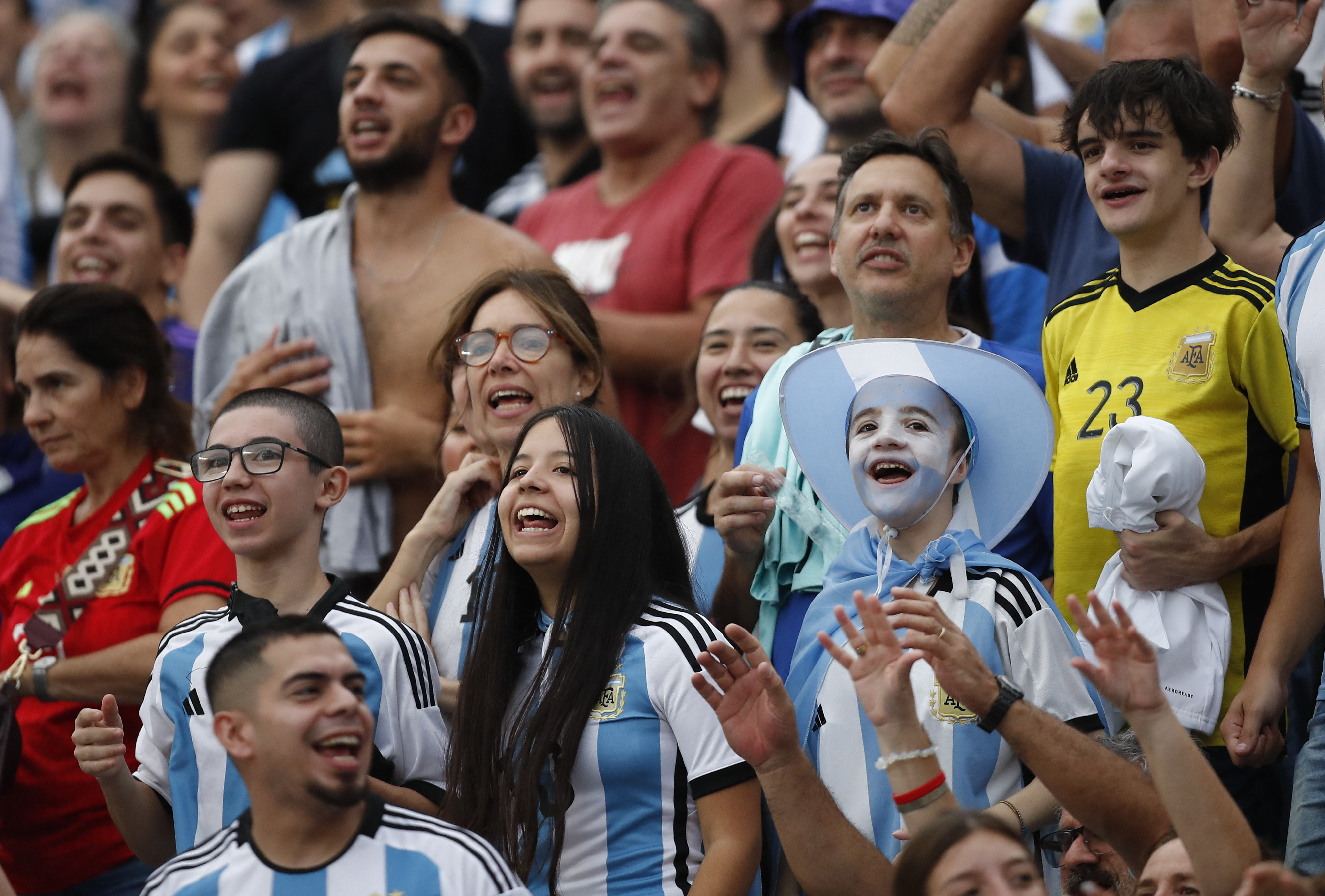 La fiesta de la Selección, en vivo: los jugadores reciben el cariño del Público en el duelo ante Panamá