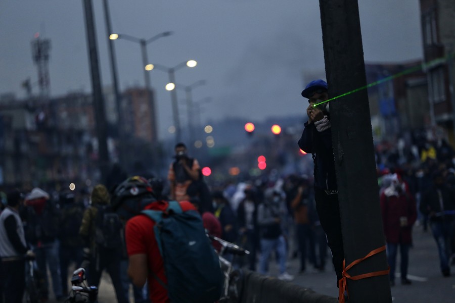 Imagen de referencia. Jornadas de manifestaciones en Cali, Colombia. Foto: Colprensa.