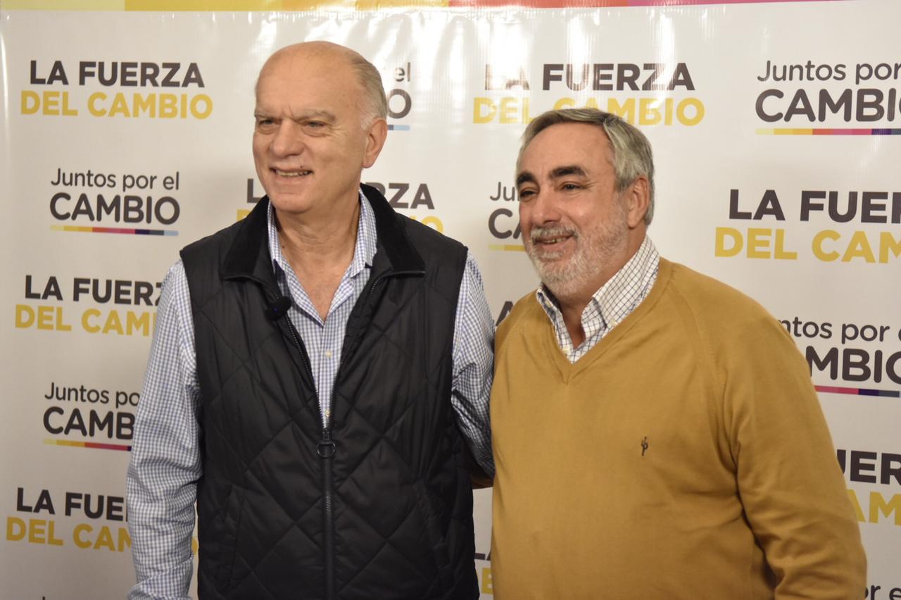 Néstor Grindetti y Miguel Fernández