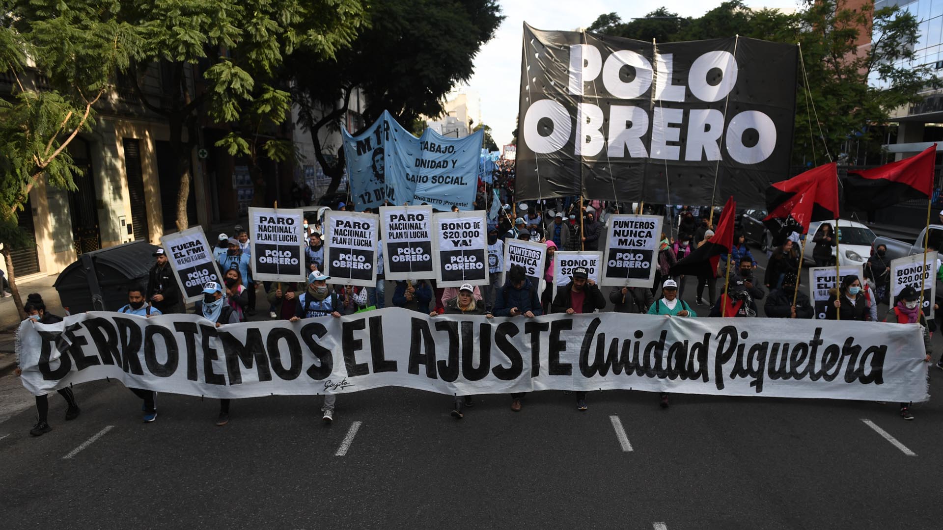 Este martes comenzará otra jornada de cortes de calles y protestas (Maximiliano Luna)