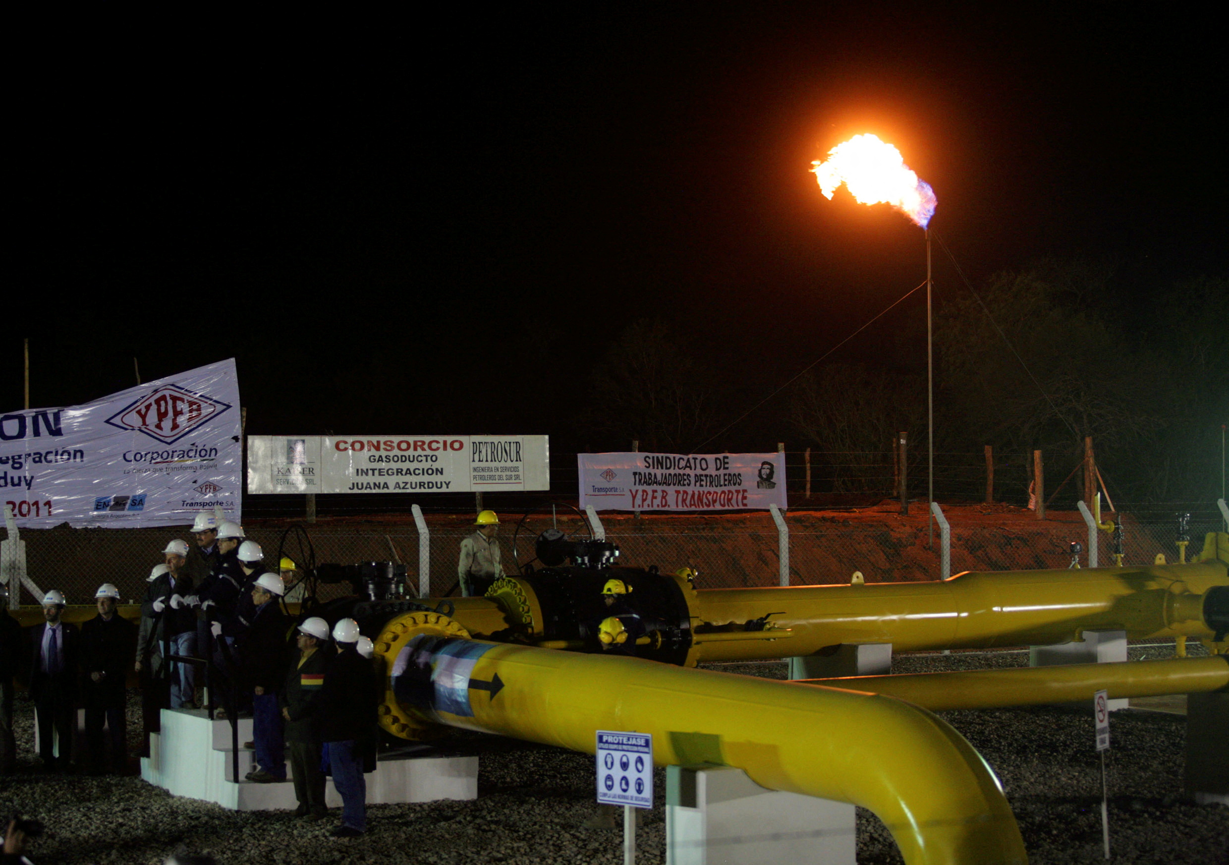Bolivia acordó la provisión de 14 millones de m3 por día de gas durante el invierno (Reuters)