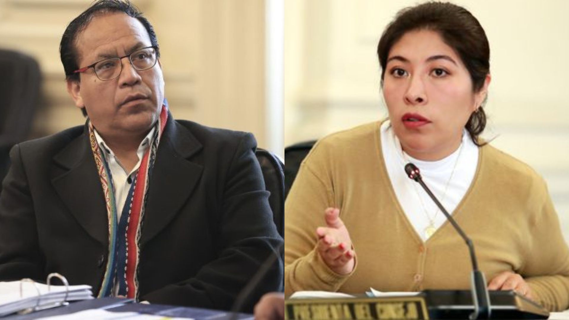 Bettsy Chávez y Roberto Sánchez han hecho entrega de sus pasaportes diplomáticos