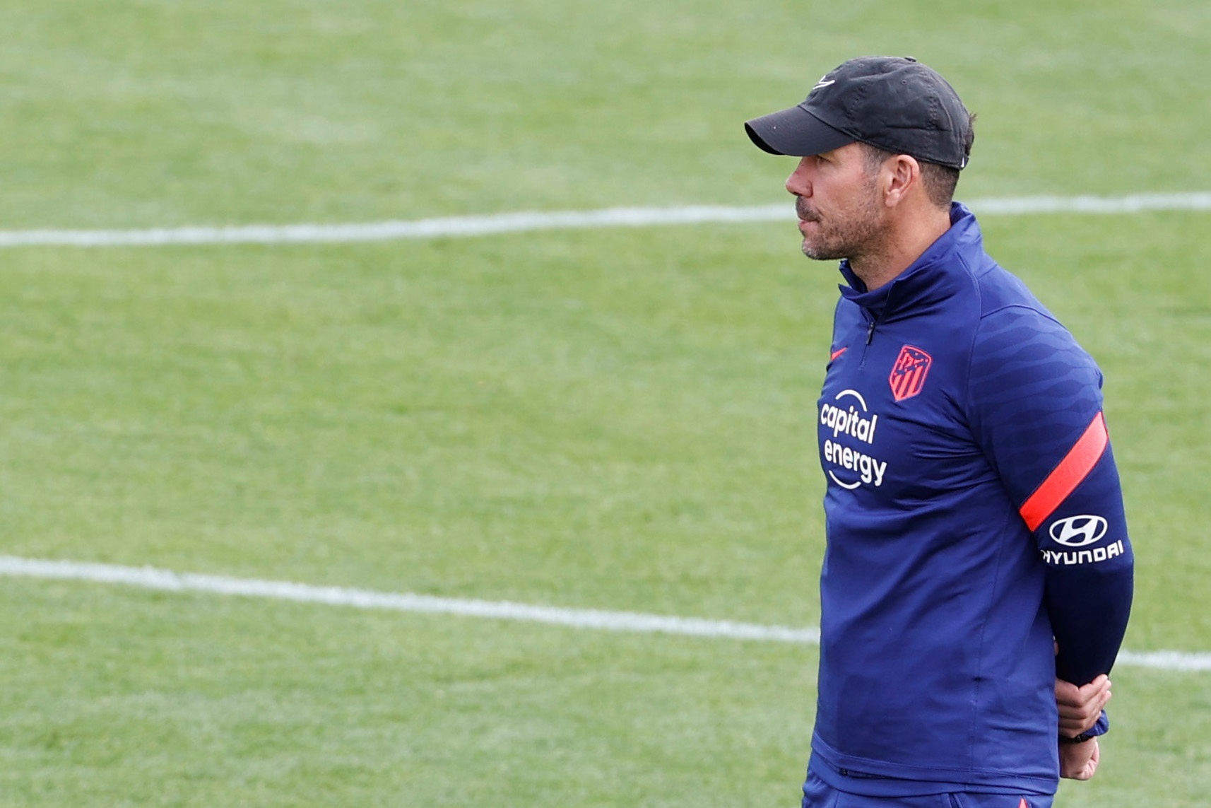 Simeone lleva más de 10 años al frene del Atlético de Madrid (EFE)