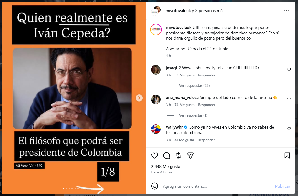 Papá de Luis Andrés Colmenares reveló que votará por Iván Cepeda para la Presidencia: “Espero que en 2030 no me haya defraudado” - Infobae