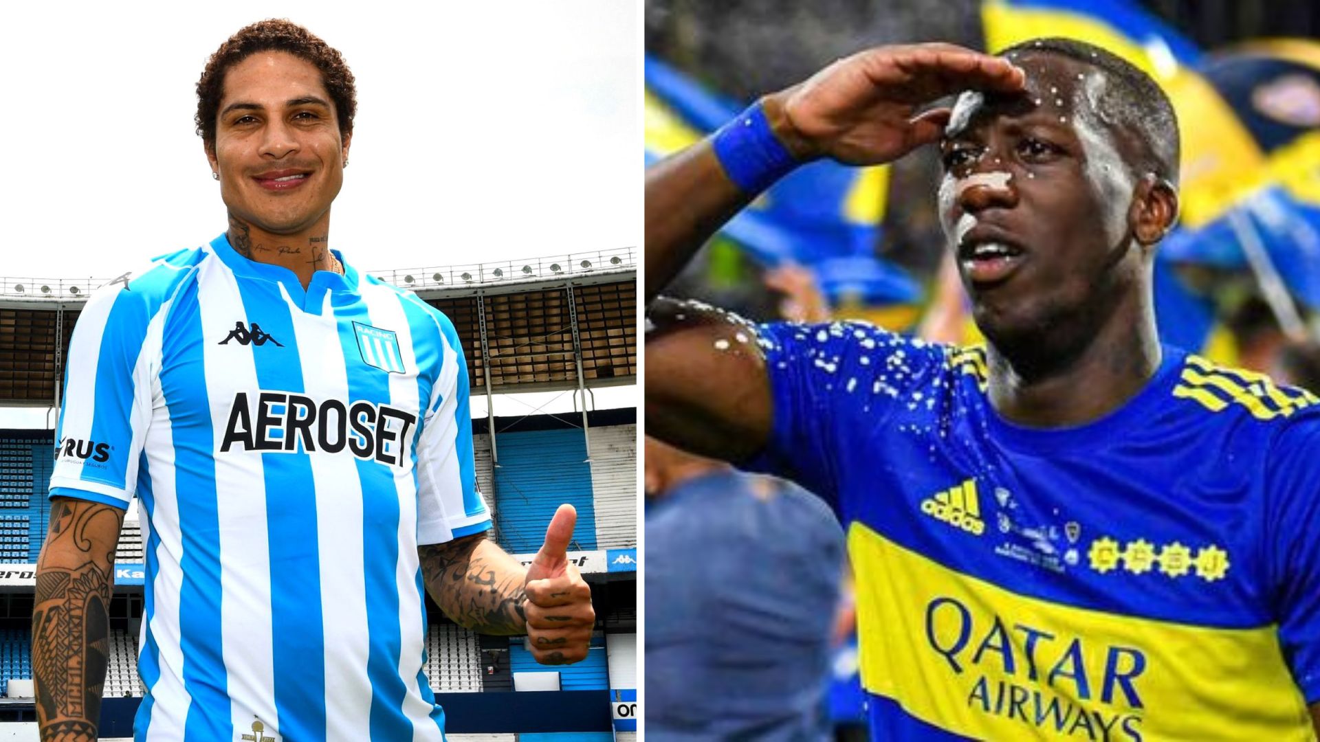 Paolo Guerrero and Luis Advíncula will face each other in the Argentine league.