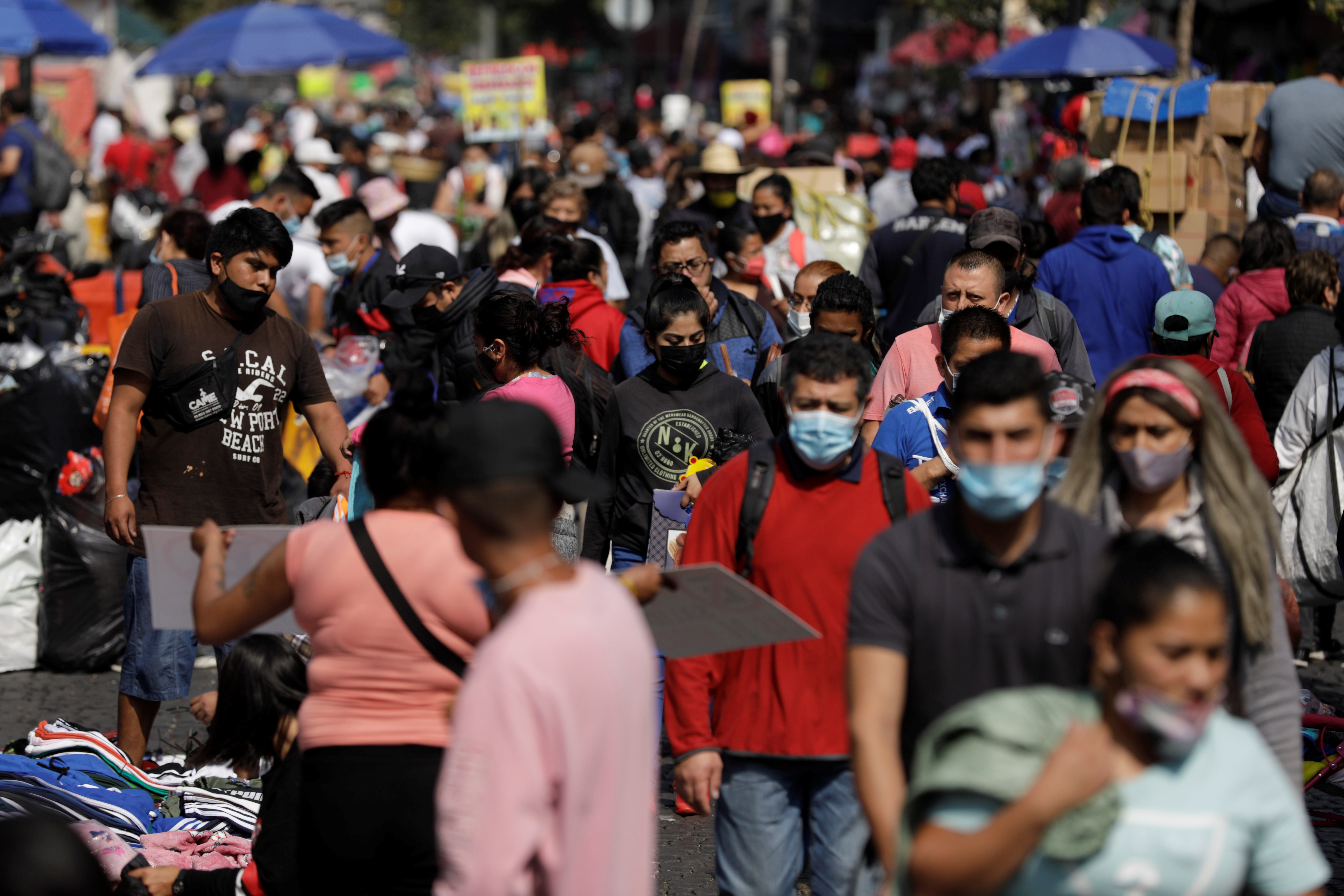 La epidemia de coronavirus en México ha provocado la muerte de más de 115,000 personas (Foto: Reuters/Gustavo Graf)
