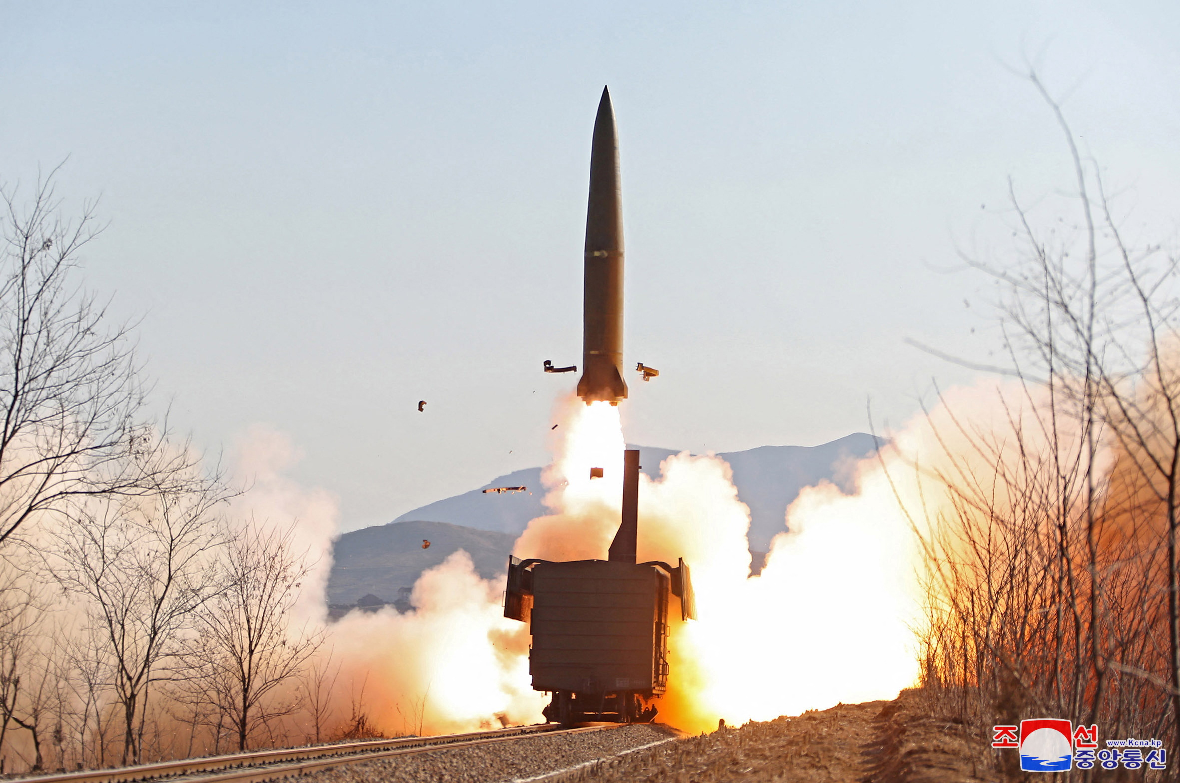 Uno de los misiles probados por Corea del Norte en los últimos días (Foto: Reuters)