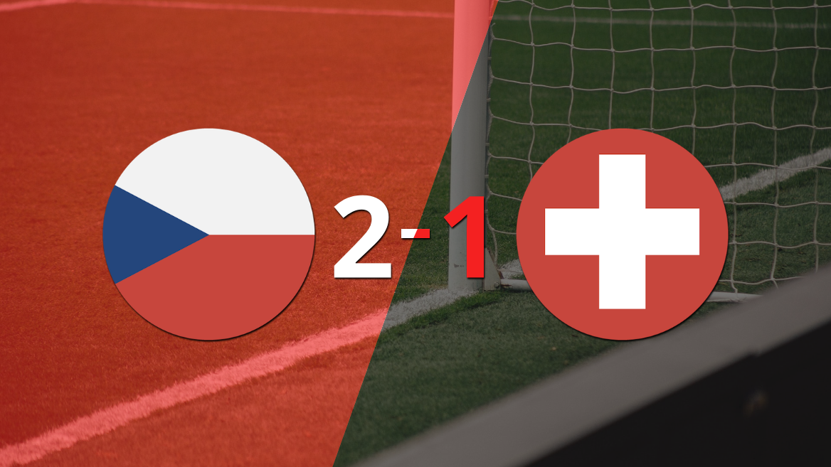 República Checa logra 3 puntos al vencer de local a Suiza 2-1