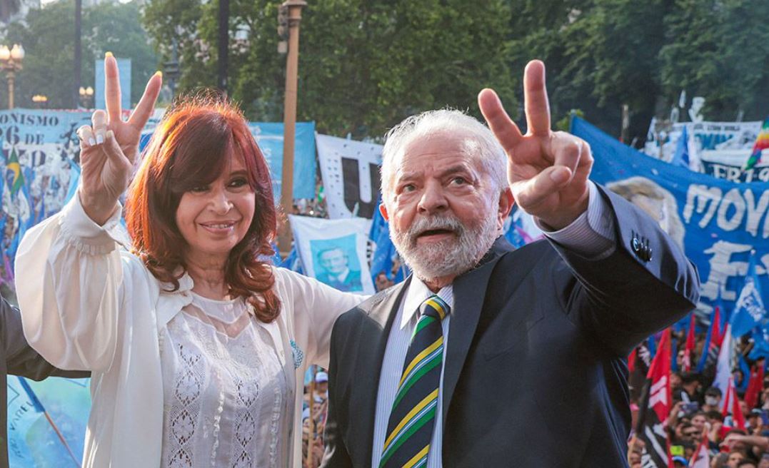 CFK y Lula la última vez que se vieron, en diciembre de 2021