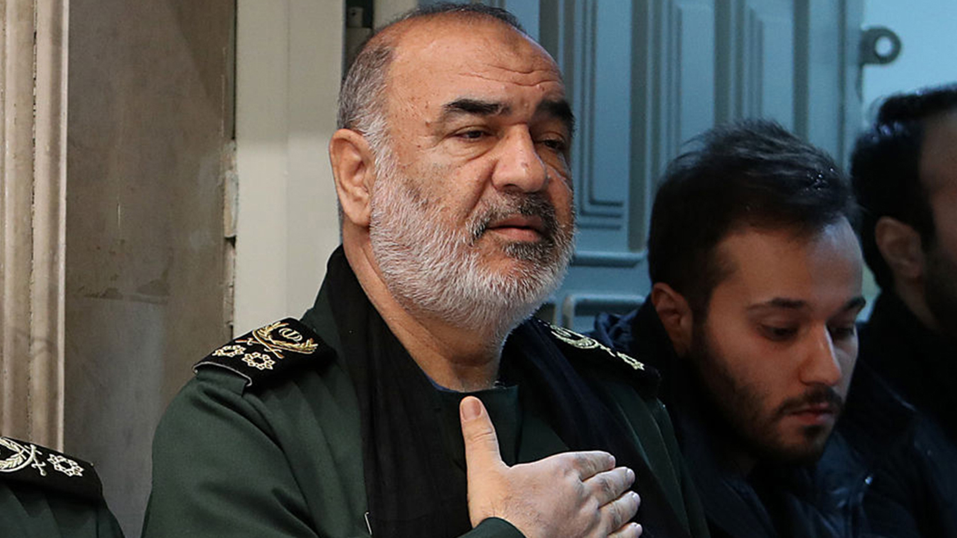 Hossein Salami, líder de los Guardianes Revolucionarios de Irán