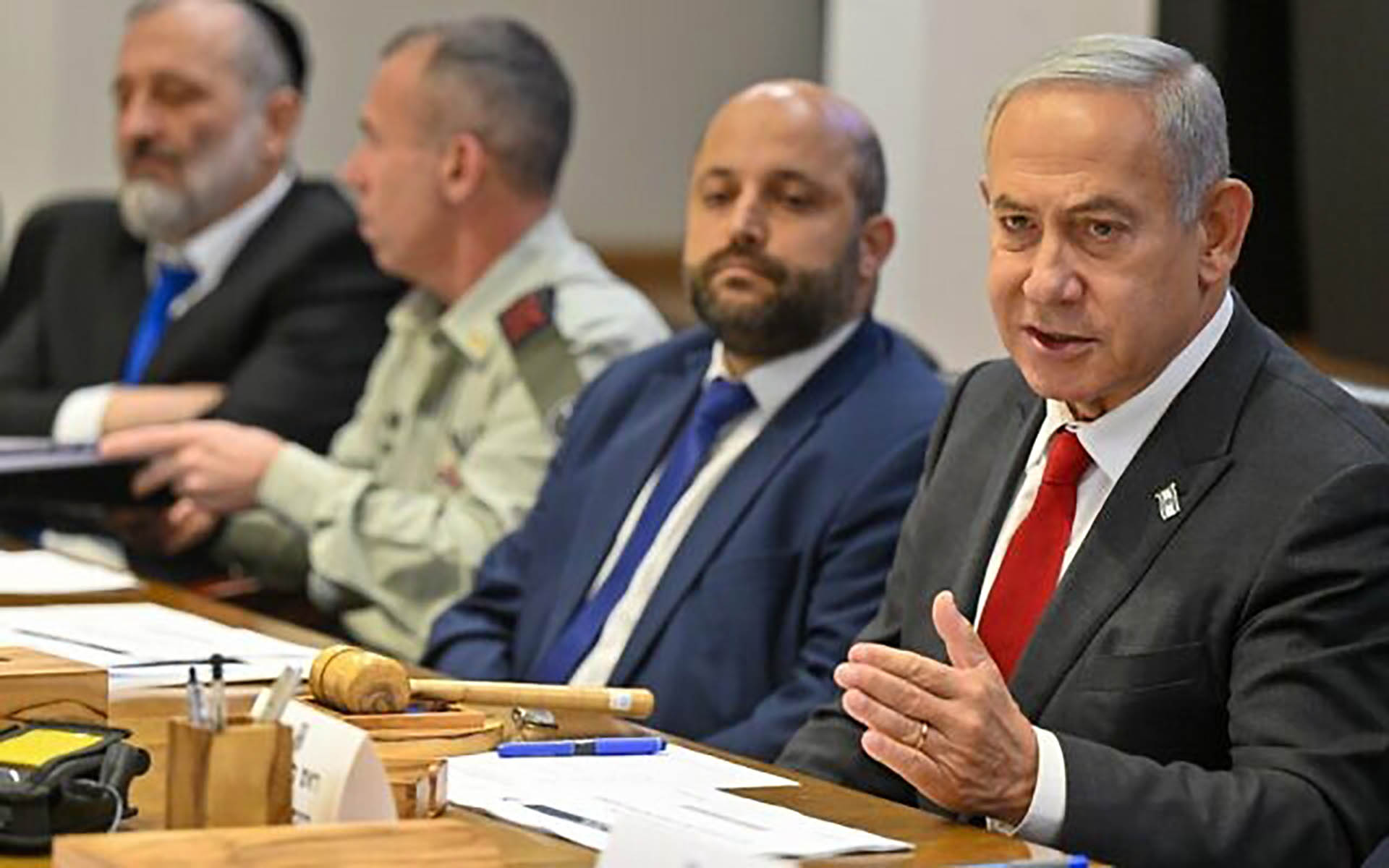 Benjamin Netanyahu, primer ministro de Israel (Kobi Gideon/GPO)