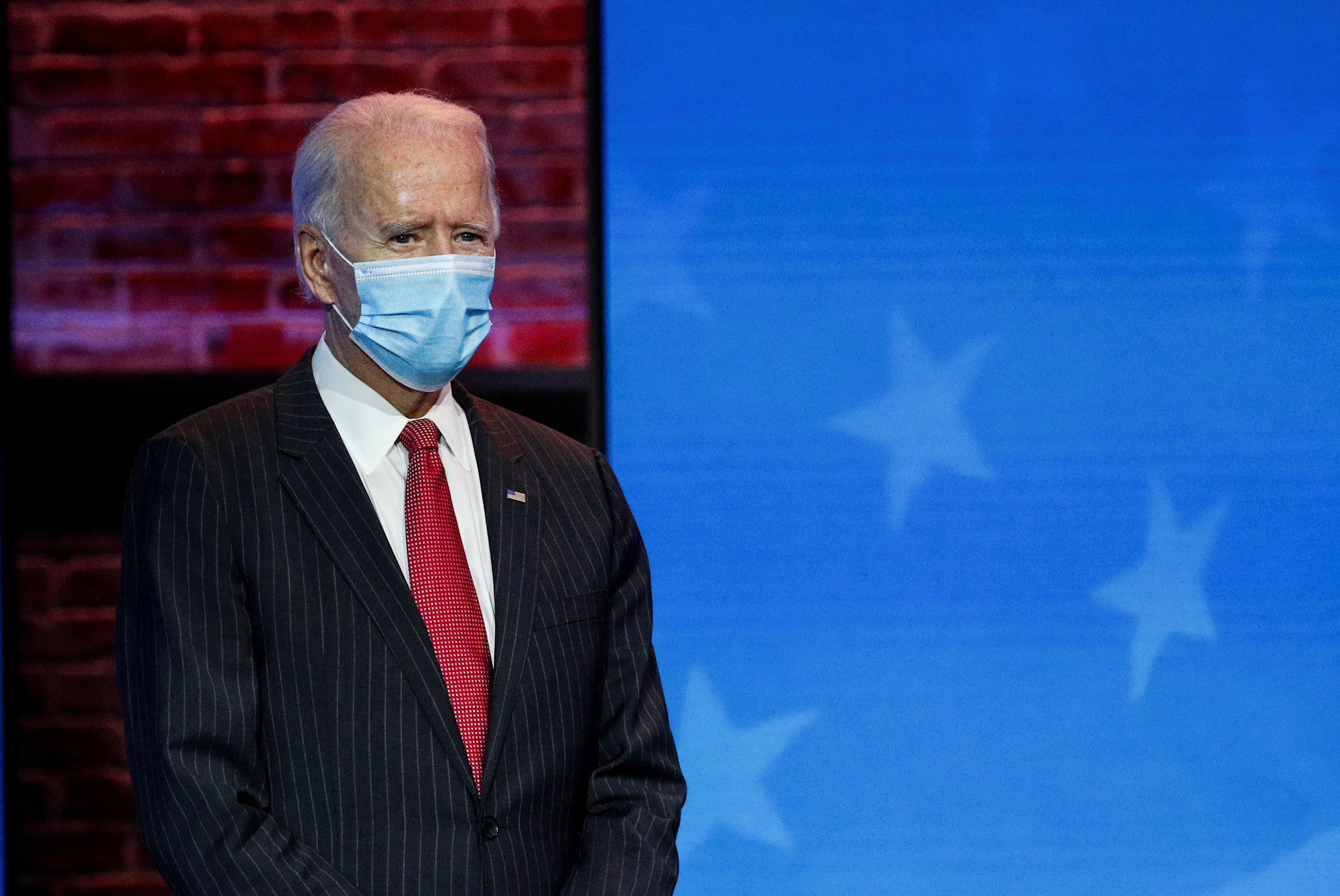 Joe Biden, presidente electo de EEUU. REUTERS/Tom Brenner