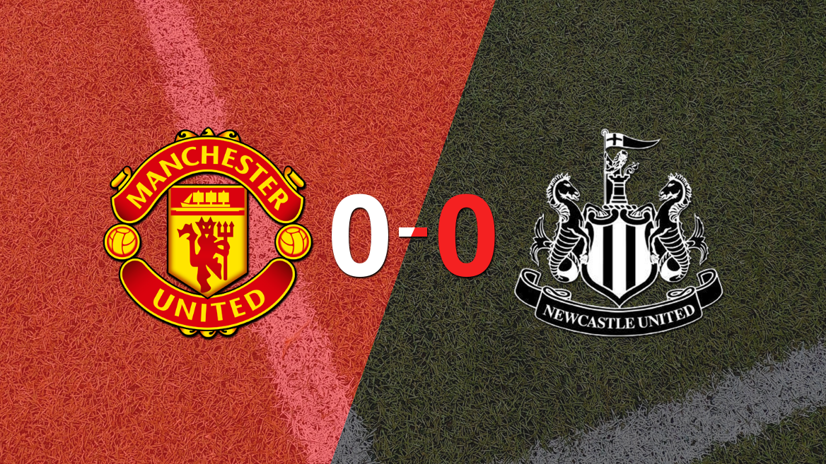 No hubo goles en el empate entre Manchester United y Newcastle United