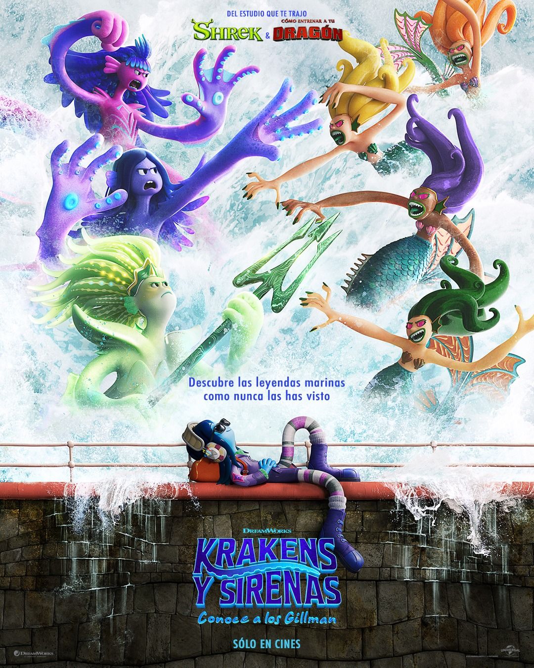 “krakens Y Sirenas Conoce A Los Gillman” Mira El Tráiler De La Nueva