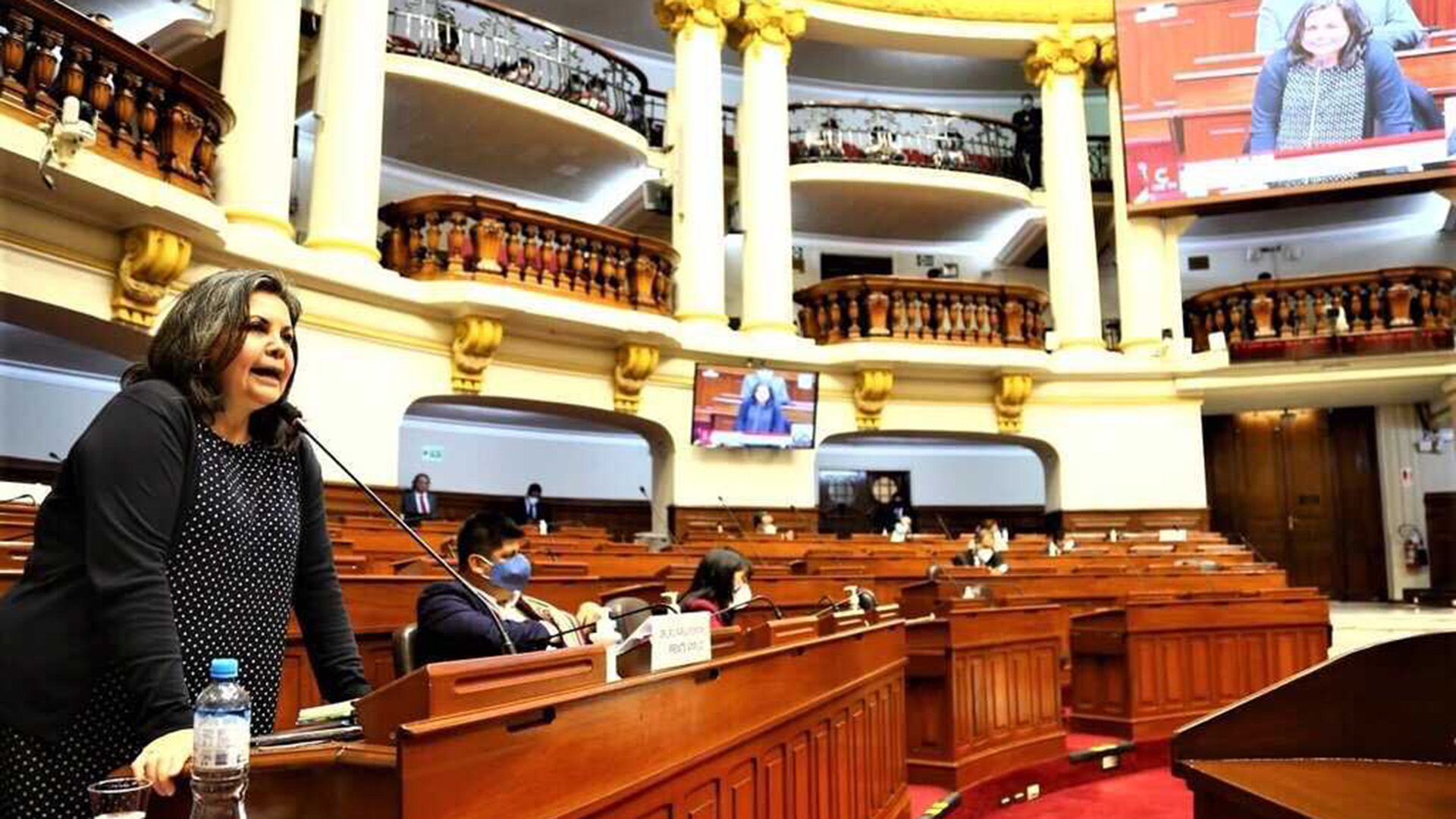 Rocío Silva Santisteban no logró el apoyo del Parlamento (Congreso de Perú)