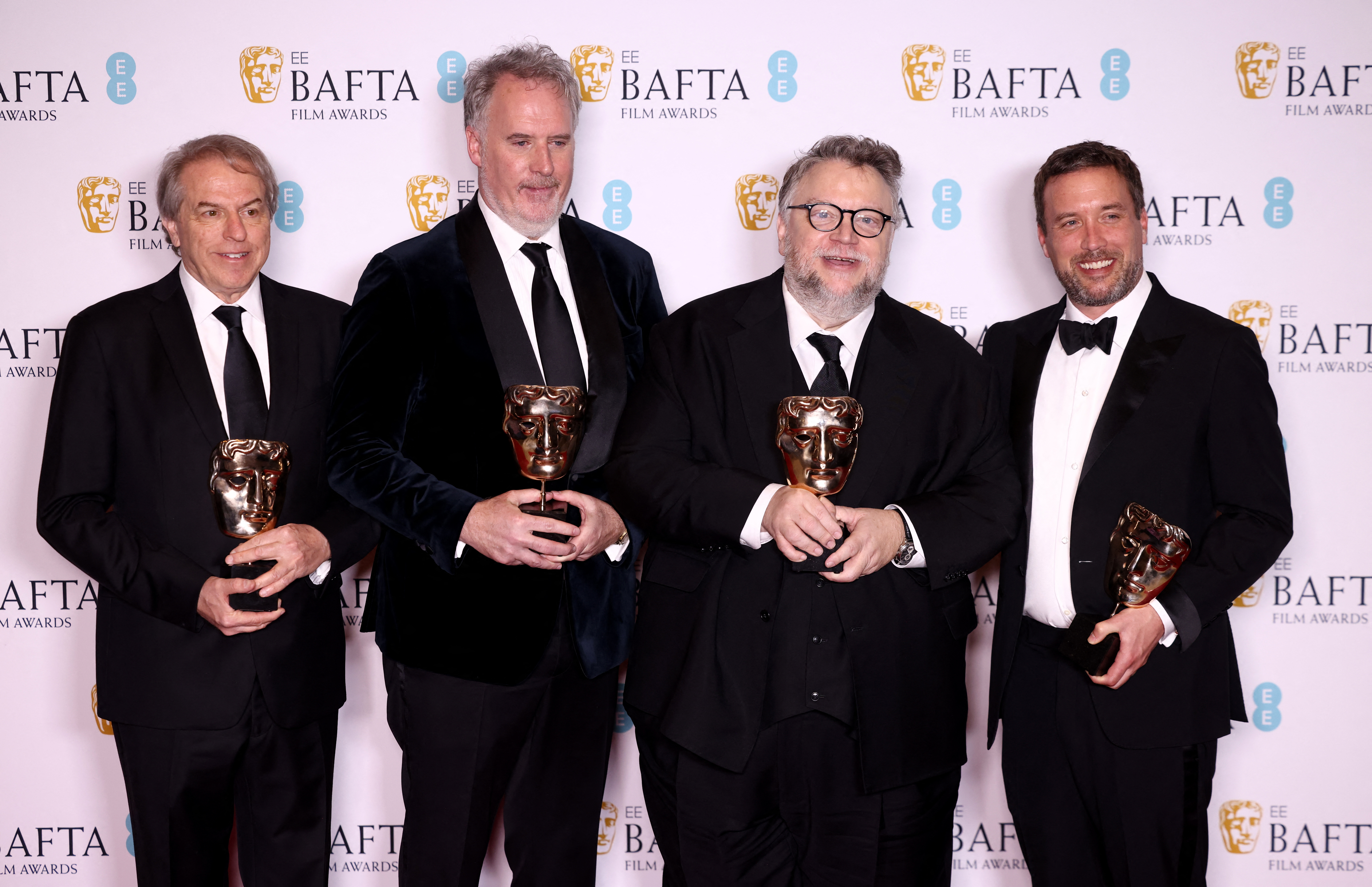 Guillermo del Toro ganó “Mejor Película Animada” con ‘Pinocho’ en los BAFTA 2023