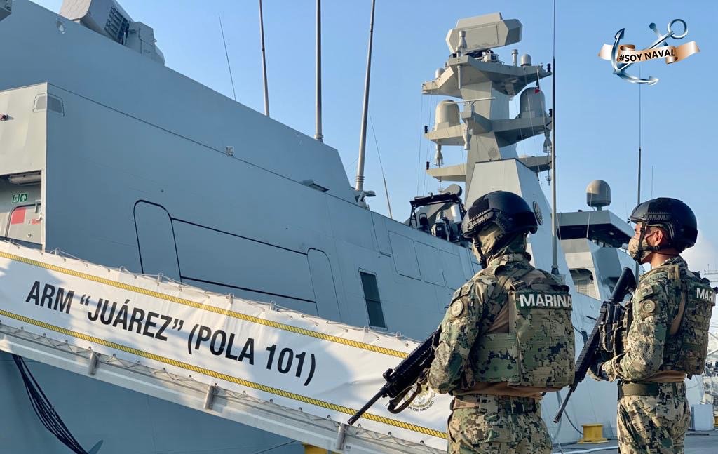 La administración de los puertos a cargo de la Secretaría de Marina fue considerada como "militarización" del sector por los críticos (Foto: Cortesía Semar)