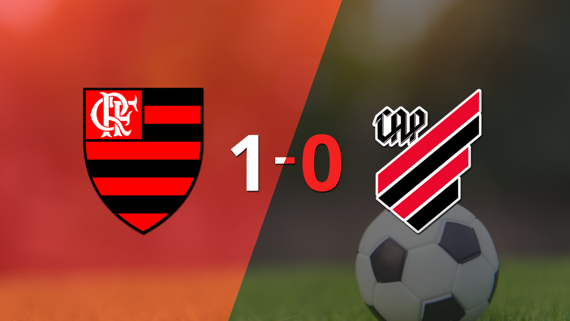 Flamengo venció 1-0 a Athletico Paranaense y gana el torneo