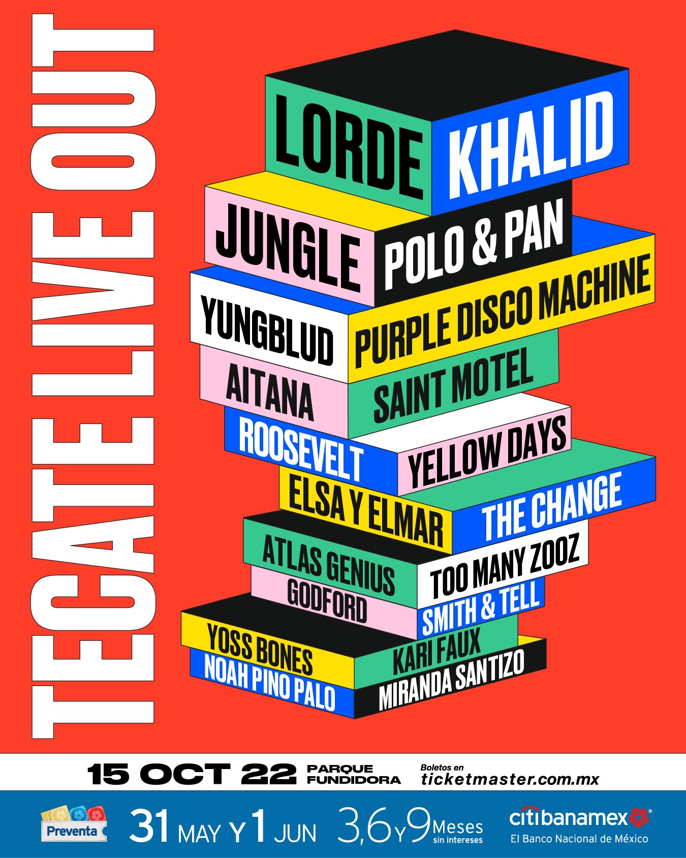 Lorde será una de los headliners del festival en Monterrey. Foto: Twitter/@tecateliveout
