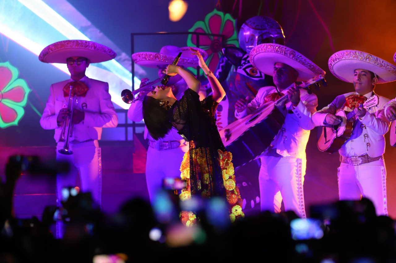 Así Fue La Gran Noche De Ángela Aguilar En El Zócalo De La Cdmx Infobae