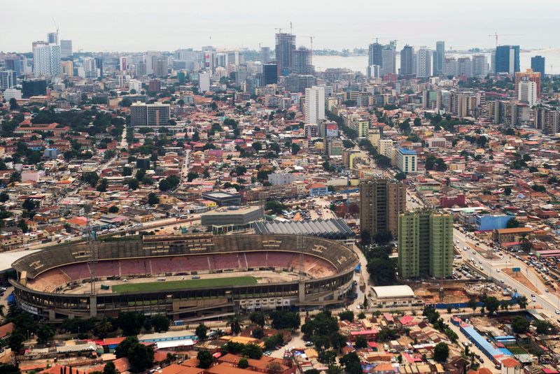 FILE PHOTO: The Estadio da Cidadela in downtown Luanda, Angola, May 4, 2014. REUTERS/Saul Loeb
