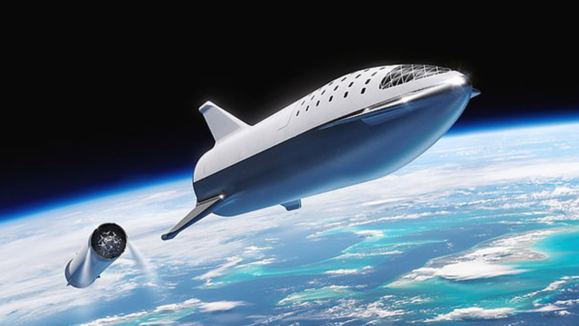 El cohete Starship está pensado para vuelos interplanetarios
