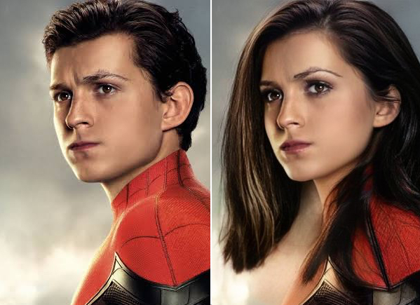 Actores y actrices de Hollywood con inteligencia artificial para saber cómo se verían con el sexo opuesto. (FaceApp/Composición/Jose Arana)