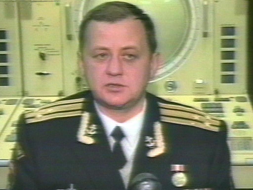 El capitán Gennady Lyachin