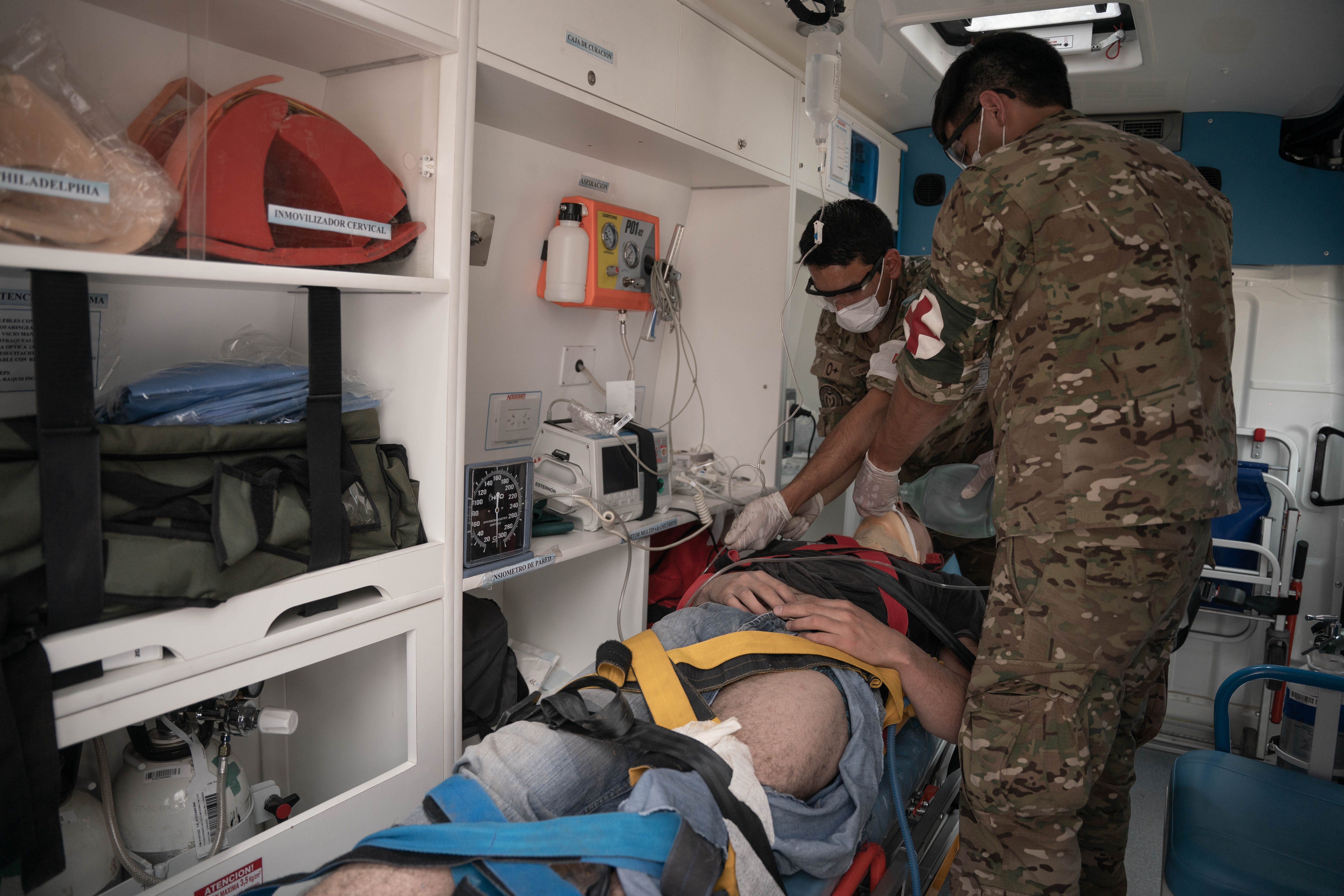 Entre las principales tareas a ejercitar se destacan simulacros de evacuación y atención de heridos
