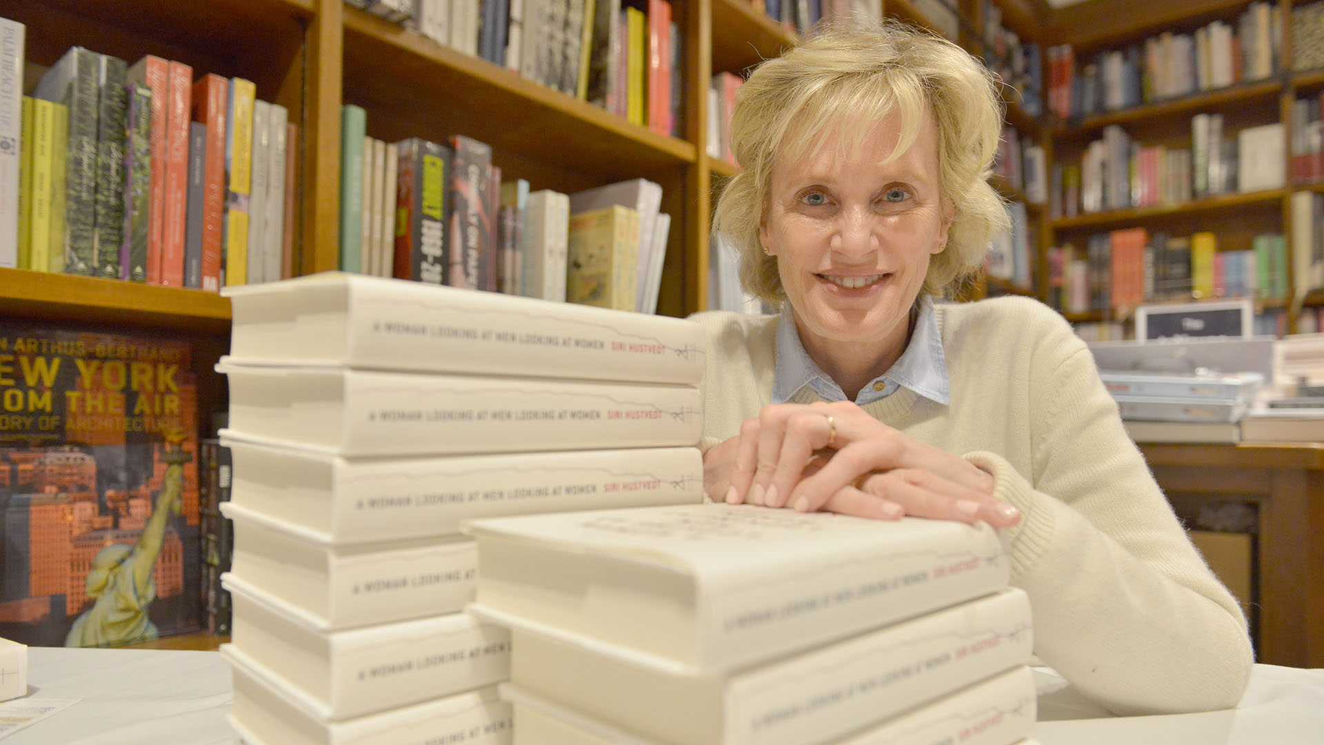 Siri Hustvedt. Una autora que va a fondo. (Foto Johnny Louis/FilmMagic)