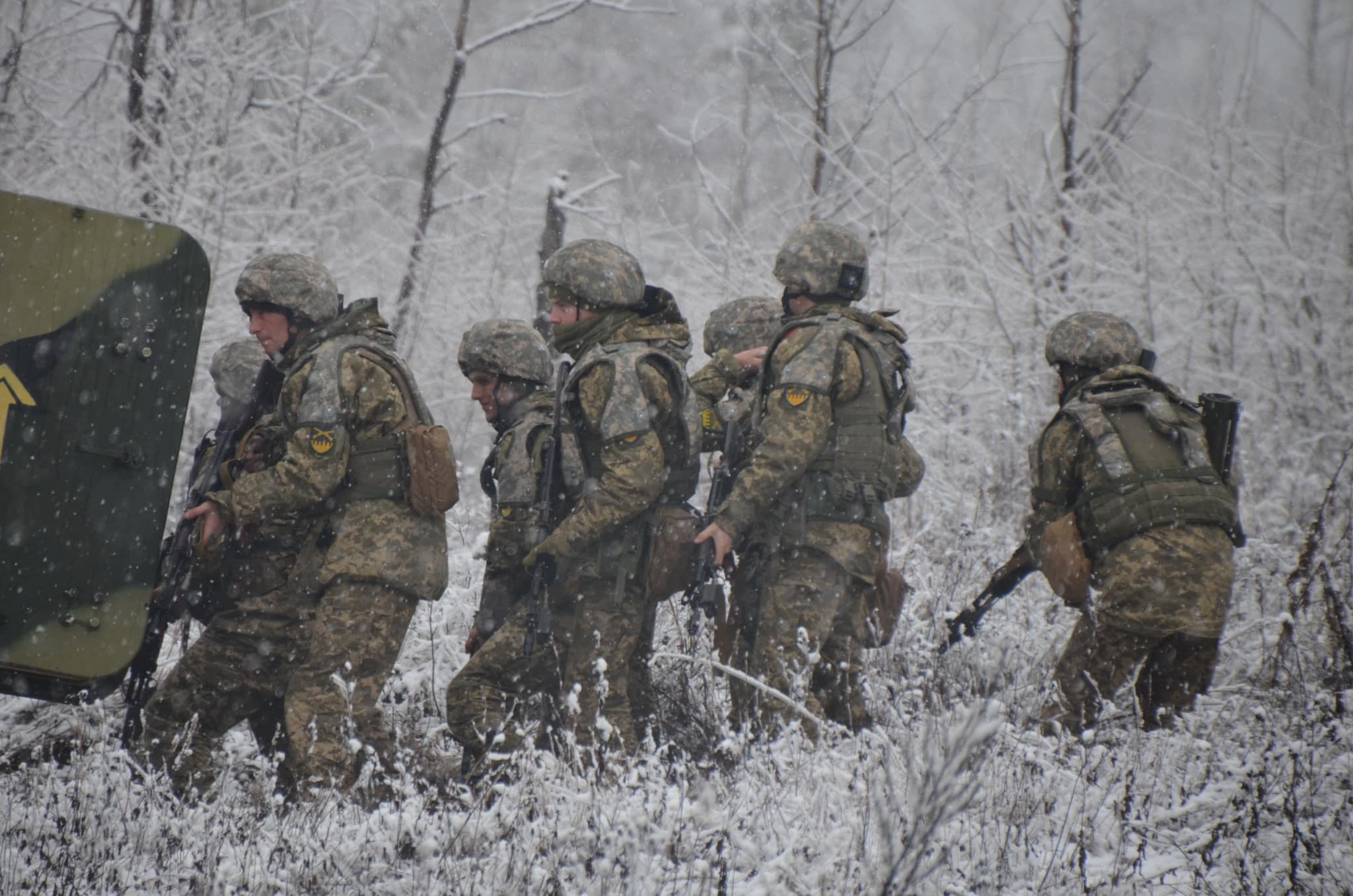Ejército ucraniano en ejercicios en diciembre (Reuters)