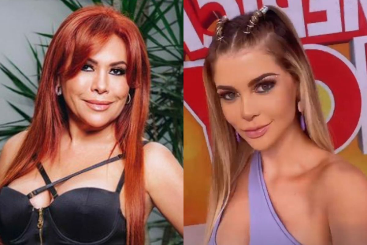 Magaly Medina no soportó que Brunella Horna aconsejara a Sheyla Rojas sobre el matrimonio. (Fotos: Instagram)