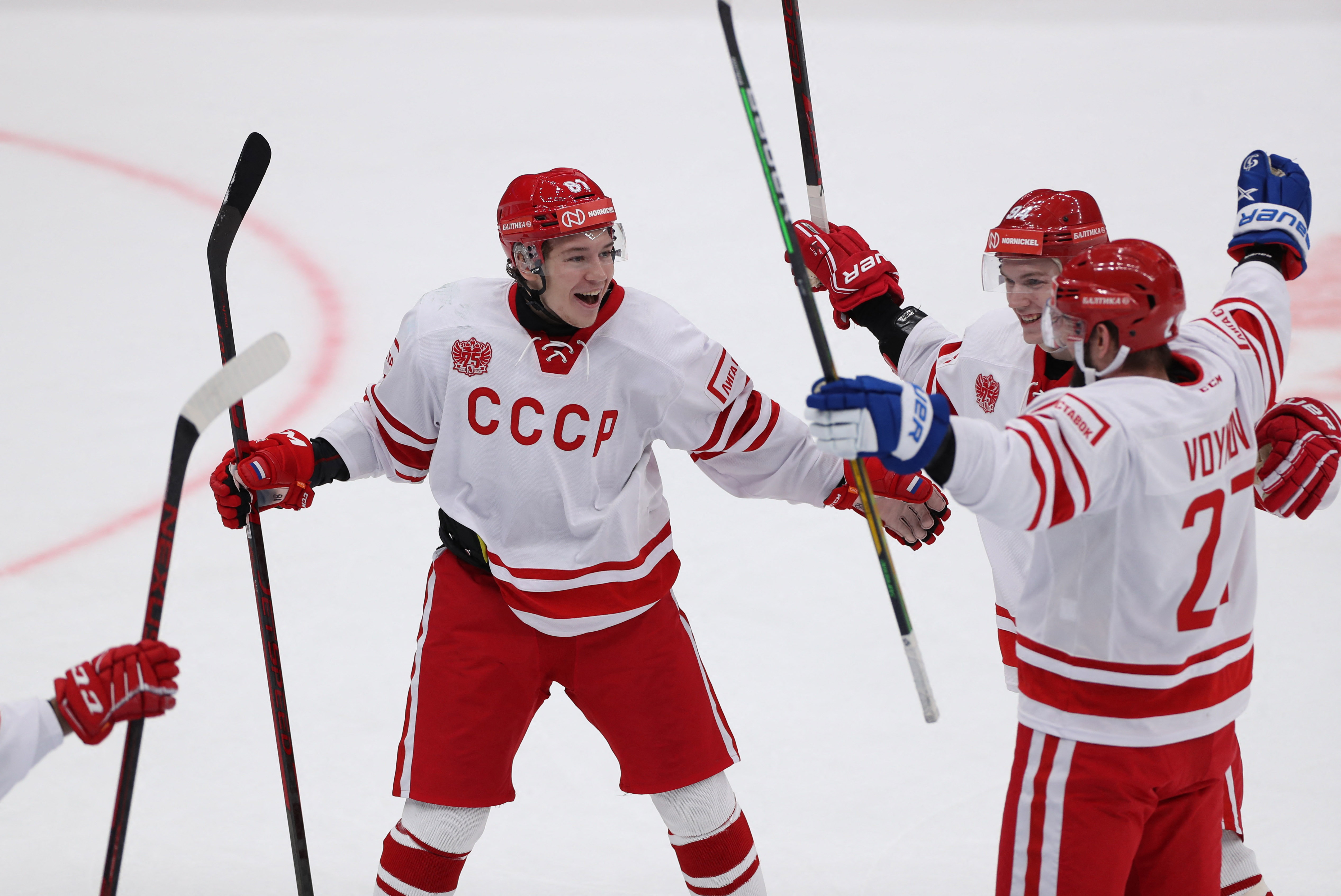Russian hockey athletes explore applying for asylum or residence permit in  the United States and Canada - Infobae