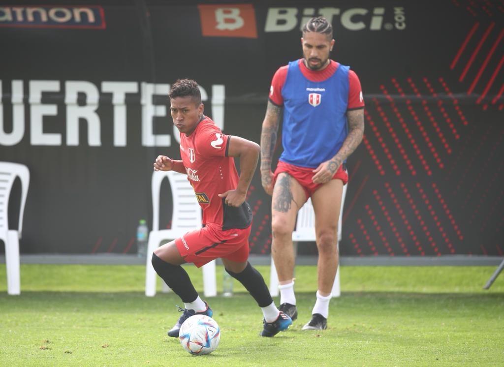 El delantero peruano entrena desde la semana pasada en el complejo de San Luis. Foto: FPf.