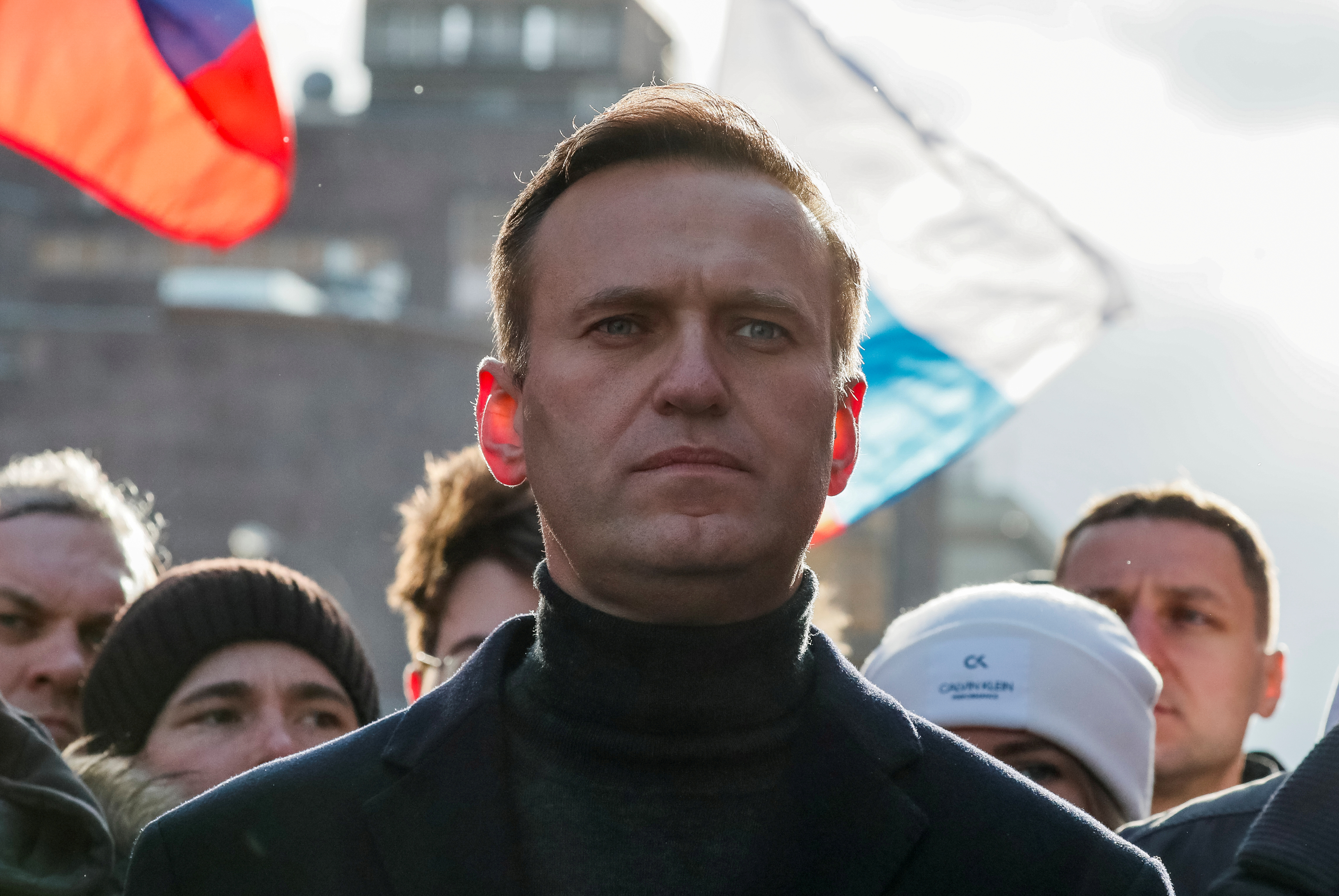 Alexei Navalny en una manifestación opositora en Moscú (Reuters)